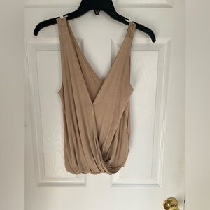 Basic Beige Shirt for Work